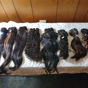 Hair Extension Bundle ~$800 or best Offer Takes It All~